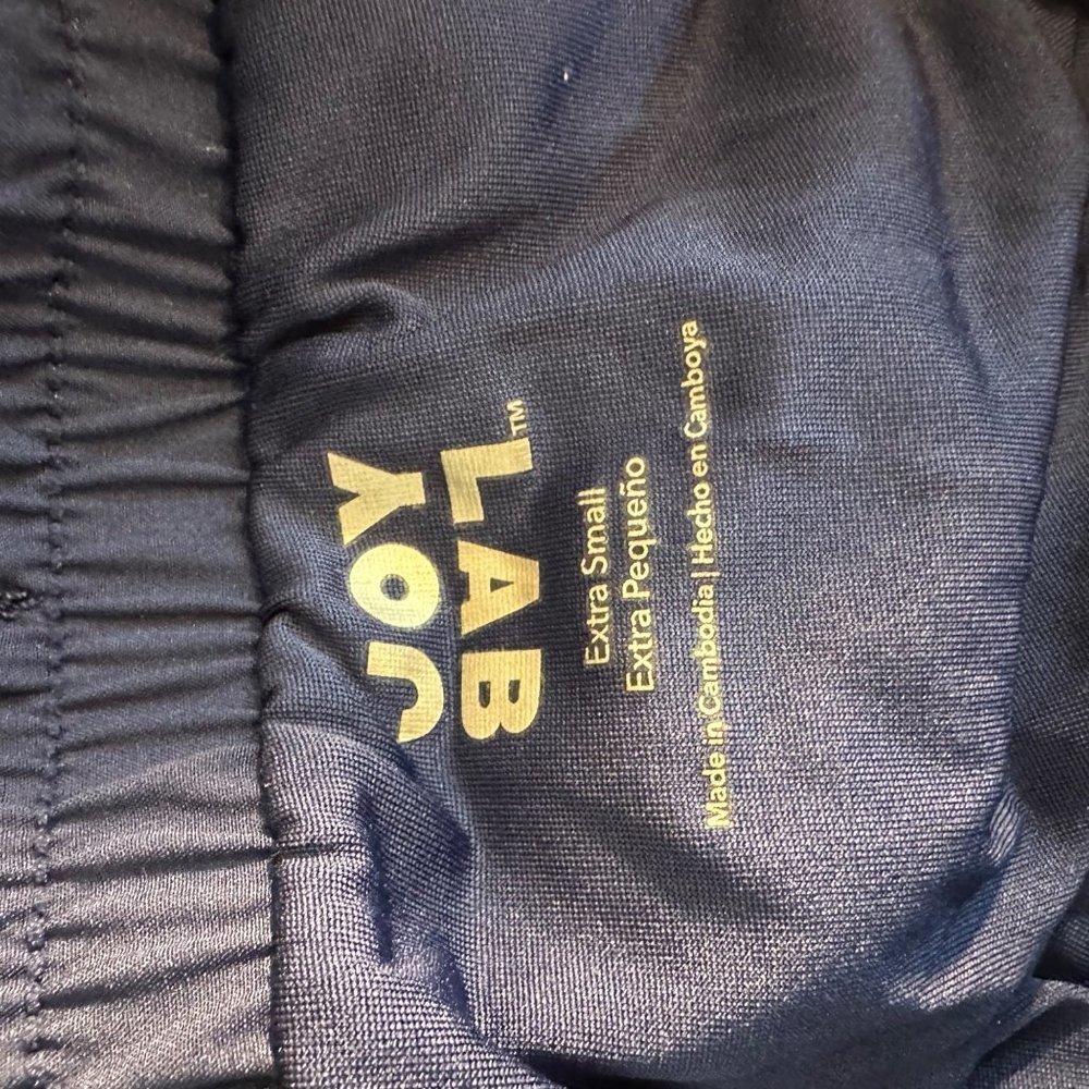 Joy Lab Blue Lined Athletic Shorts XS - Picture 4 of 5